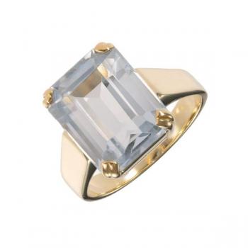 Zlatý prsten se spinelem Zlatý prsten se spinelem