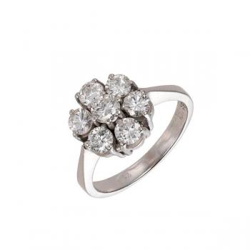 Zlatý prsten s přírodními diamanty 1,16 ct Zlatý prsten s přírodními diamanty 1,16 ct